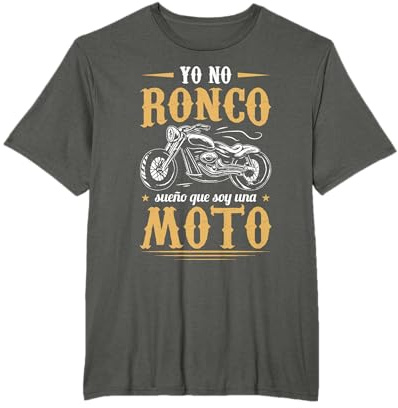 Biker Regalo Motero Motociclismo Sueño Que Soy Una Moto Camiseta
