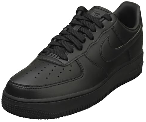 NIKE DM0211-001 Air Force 1 '07 Fresh Men Black/Anthracite-Black-Black UK 4