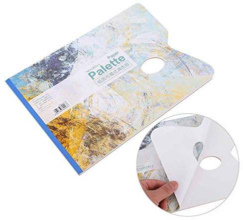 25 fogli di carta monouso per pittura ad olio professionale, Default, #997