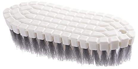 Cepillo de fregar – Cepillo de ropa flexible para ropa y calzado, cepillo de limpieza ergonómico para el hogar, ideal para suelos, bañera y ducha