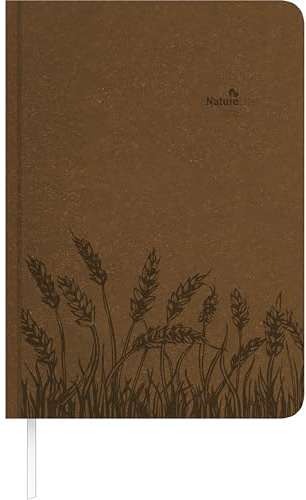 Alpha Edition - Buchkalender Nature Line Malt 2026 – Taschenkalender A5 15×21 cm 1 Tag/Seite mit Hardcover & umweltfreundlicher Ausstattung, nachhaltiger Terminplaner für Beruf, Schule & Alltag