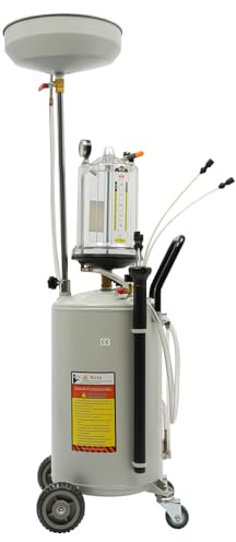 NadineDutol Altölsammler Ölauffangwagen | Ölabsauggerät | Altölauffanggerät | Auto KFZ Altölsammelgerät Altölabsauger Altölsammelbehälter für Ölwechsel mit 75 L Tank