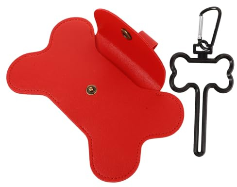 Toddmomy Distributeur De Sacs à Déjections Canines avec Étui Support à Déchets pour Promenade Porte-Sacs pour Animaux De Compagnie