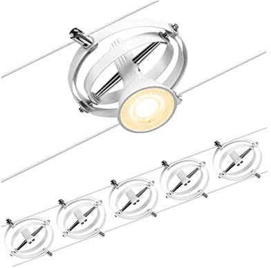 Paulmann Wire Set Cardan max5x10W GU5,3 Weiß matt/