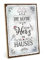 TypeStoff Holzschild mit Spruch – Küche – im Vintage-Look mit Zitat als Geschenk und Dekoration zum Thema Familie, Herz und Kochen - HS-00898