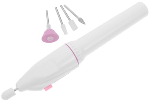 SHERCHPRY Pulidor Eléctrico De Uñas Portátil Herramienta Multifuncional De Manicura Para Arte De Uñas Diy Compacta y Silenciosa Para Uso Salón y Hogar Sin Batería Incluida