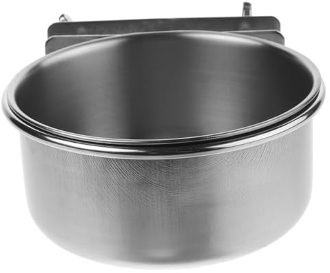 BCOATH Wall Mounted Dog Bowl Hanging Pet Bowls Space-saving Comfortable Feeding Station for Dogs with Dual Ergonomic Design
