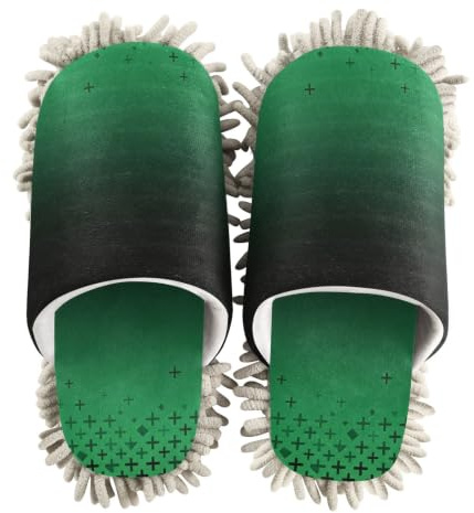 Microfiber mopp tofflor för golvrengöring golv damm smuts hår rengöring | Unisex mikrofiber mopp tofflor för golvrengöring tvättbar rengöring tofflor, golv damm smuts hår rengöring