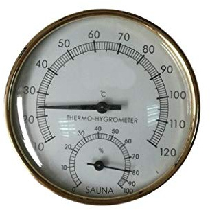 Tubayia bastu rum metall termometer hygrometer bastu tillbehör bastu mätinstrument