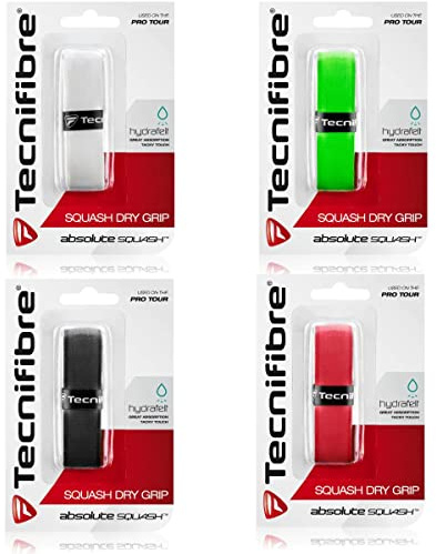 TECNIFIBRA Grips Squash Unisex – Squash Dry Grip Assorted Box of 12