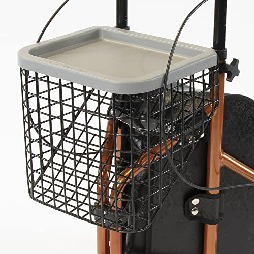 NRS Healthcare Basket & Tray Set Add-on for NRS Healthcare 3 Wheel rollator
