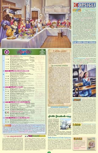 Calendrier Frère Devinino 2024 La perle précieuse nouveau calendrier + signet Frère Devinino