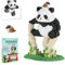 Panda Mini Building Blocks Set, Panda Cute Animals Building Sets, for Adults and Children, Panda Micro Building Blocks Suit for Children 9+ Years Old