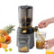 Juicer Machines, 300W Professional Slow Juicer with 13cm Feeding Chute - Cold Press Masticating Juicer for Fruits Vegetables, Pomace Separation, Portable Fruit Juicer