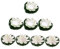 Amosfun 4 Juegos Loto Artificial Nenúfar Acuario Plantas Flotantes Luz De Piscina Nenúfares para Estanque Fuente De Agua Plantas Flotantes para Acuario Maceta Flotante 8 Uds * 4