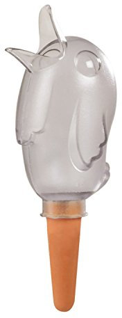 'Distributeur d'eau bordy couleur transparent, dimensions : 20 cm, contenu 220 ml pour jusqu'à 4 jours d'irrigation de vos plantes 20cm transparent