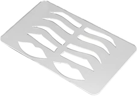 Eyebrow Lip Shape Stencils Shape Kit, 4 Types Eye Brow & Lip Makeup Shaper Template Tools