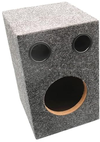 Cassa da 4 pollici / 5 pollici per auto SUV BASSUBWOOFER Audio Audio Speaker Stereo Vent Sub Sub Scatola Scaricato in legno Portata Altoparlante altoparlante Subwoofer Powered Box Box AMP Pacchetto