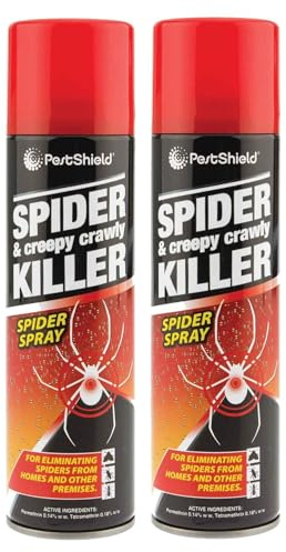 GSV Essentials Spider & Creepy Crawly Killer Spider Spray, for Eliminating Spider from Home and Other Premises, Easy to Use, Treatment for Spider Control, 200ml (2)