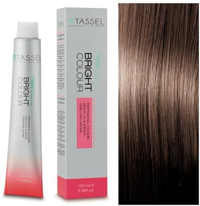 Tassel - Tinte Permanente Capilar Nº6.01 Rubio Oscuro Frío - Mujer - 100 ml - Color Natural Sin Reflejos Cálidos con Cuidado de Argán y Keratina
