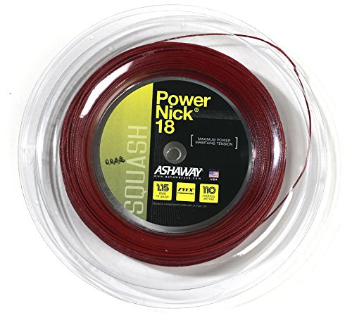 ASHAWAY PowerNick 18 Squash String - 110m Reel