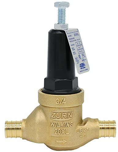 Zurn Wilkins 34-20XLPEX 3/4 20XL Pressure Reducing Valve (Integral Crimp PEX x Crimp PEX)