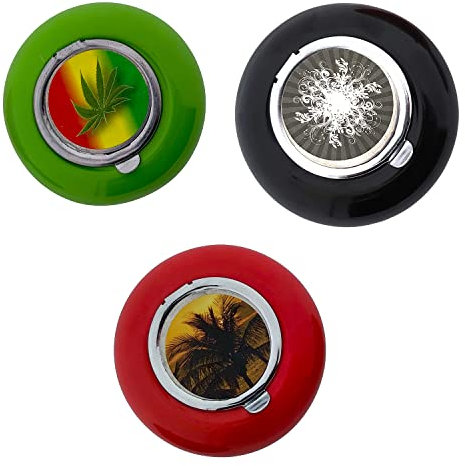 Lot de 3 cendriers de poche