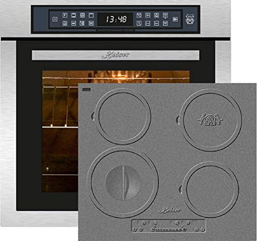 Kaiser Set four EH 6306 R +KCT 6705 I Cuisinière, Four à encastrer,inox,79L 15 Fct.+plaque de cuisson à induction 60 cm