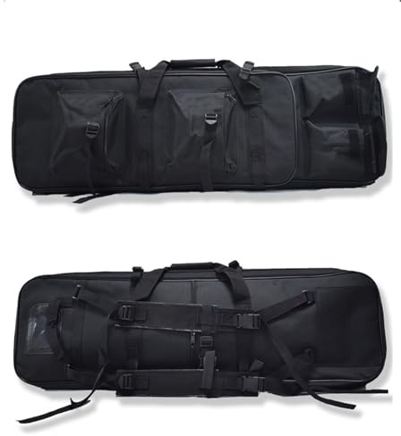 MEOYCHB Custodia per Fucile,Borsa per Armi,Resistente e Impermeabile,Fodero Porta Fucili Imbottito,tattico per Borsa a Doppio Fucile Borsa per Fucile da Caccia,Softair,Tiro 85cm