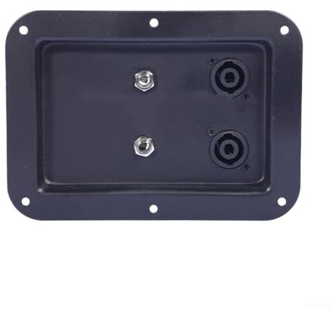 Stage speaker Plate Socket, Junction Box Back Panel Plate Socket Junction Box Clip Large For Speaker Cabinet