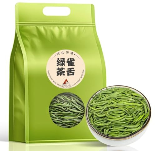 Premium Grönt Te Med En Delikat Smak 100g / 3,52oz Löst Blad Mao Feng Te (klass 1)