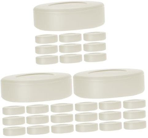 Yardwe 3 Sätze Eishockey- Hockey Hühner Hockeyball Für Hockey-Set Für Hockeyball-Set Für Puck Üben Klassischer Puck PVC 10 Stück * 3