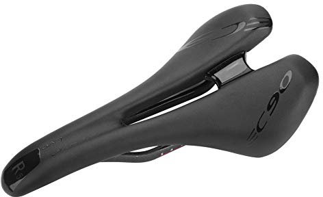 iFCOW Sillín de Bicicleta de Carbono + Piel sintética para Bicicleta de montaña