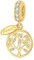 PHCLASY Family Tree Charms Anhänger Mond Geburtsstein Bead Charms für Damen Geburtstag Charm Silber 925 Kompatibel mit Armbänder und Halskette，Geschenk für den Muttertag der Frauen…