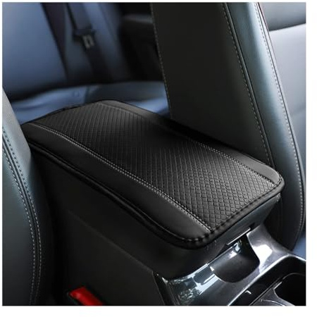 Coussin Couverture BoîTe D'Accoudoir Voiture, pour Dacia Sandero Stepway 3.GEN 2.Gen 2012 2013 2014 2015 2016 2017 2018 2019 2020-2025 Cuir Console Centrale Protéger Pad d'accoudoir Accessoire