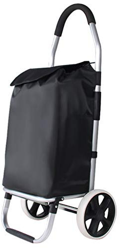 Diable pliable portable avec escalier et serrure à température constante pour usage domestique, noir