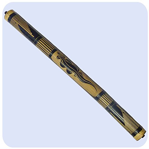 Regnmaskin regnskydd Rainmaker bambu slagverk rytm regnrör abborigine snidad 80 cm
