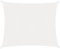Windhager Sonnensegel Cannes, Weiß, rechteckig, Beschichtetes Polyestergewebe, 4 x 3 m, 180 g/m², Sonnenschutz für Garten, Terrasse oder Balkon, inklusive Befestigungsseil, reißfest, waschbar