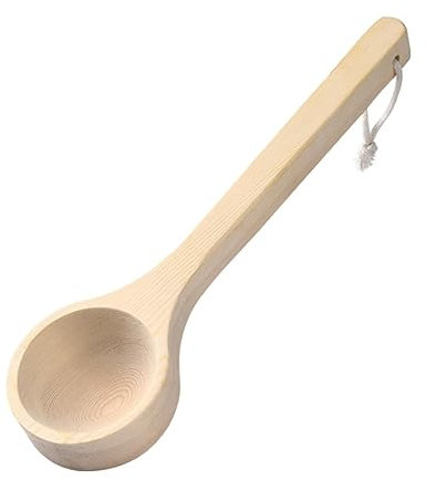perfk Cucharón de Sauna Accesorios de Sauna Cuchara de Sauna para Bañera Sauna Sala de