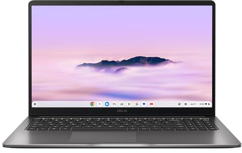ASUS Chromebook Plus 14 CX1405CTA Laptop | 14.0 Full HD Screen | Intel Core 3 N355 Processor | 8GB RAM | 256GB SSD | Google Chrome OS