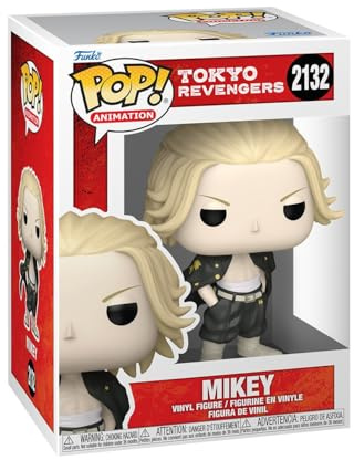 Funko POP! Animation: Tokyo Revengers - Mikey | Gadget Ufficiale - Personaggio in Vinile da Collezione da Esporre - Idea Regalo Compleanno per Fan e Collezionisti