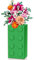 Vase for LEGO 10347 10280 10328 Flowers, for Lego Flower Bouquet Building Set,Display Stand for LegoRoses Cherry Blossom Sunflower Tulips Daffodils Lotus-Gift for Lego Flowers Lover(vase only)-Green
