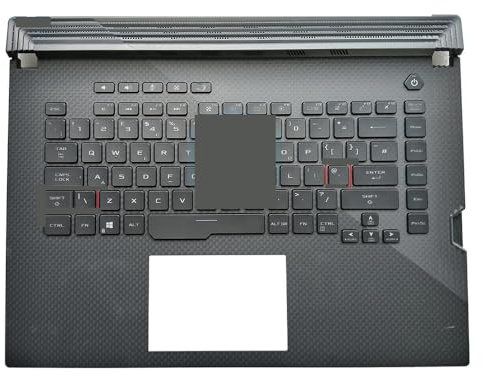 LIUHAOZ Laptop parts UK UA PO FR GR GK CS BE RGB Pre-key backlight laptop keyboard Topcase Palmrest For G531GV Laptop Keyboards C Shell(UK English)