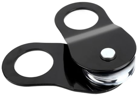 Polea de cabrestante de recuperación de bloque de arranque de 22000 libras, color negro, Compatible con remolque de remolque ATV UTV