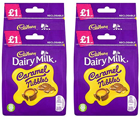 Cadbury Dairy Milk Caramel Nibbles Bag, 950 g