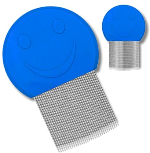 Peigne Anti Poux et Lentes | Pour Enfant, Adulte et Toute la Famille | Efficace Traitement 100% Naturel | Élimine Sans Abimer les Cheveux | Utilisable Pour Animaux Chien Chat Anti Puce et Anti Tique
