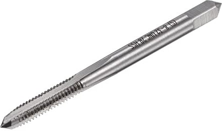 sourcing map Gewindefräser 8-32 UNC M42 HSS 3 gerade Fluten Gewindebohrer 2B Toleranzklasse