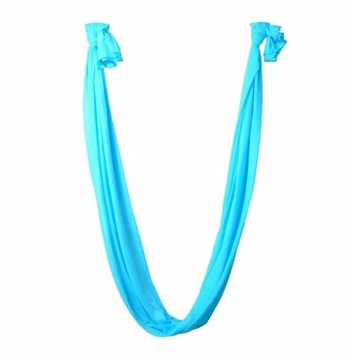 Tissu en soie, durable, multifonctionnel, élastique, accessoire d'entraînement, hamac de yoga aérien, yoga, Pilates, outil d'investissement pour débutants et professionnels, sans chiffon