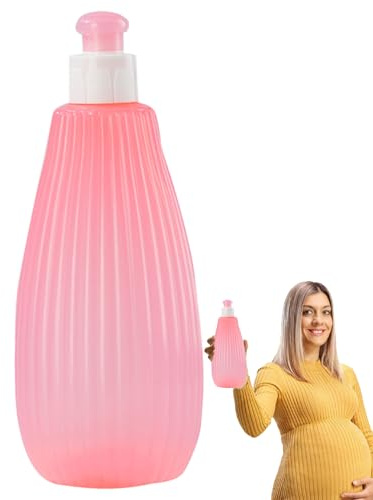 - Vaso de lavado - Lavavajillas multiusos de 350 ml, accesorio de baño fácil de rellenar, protege el champú infantil Little Tushies para una limpieza suave del cabello y un tiempo de baño seguro para