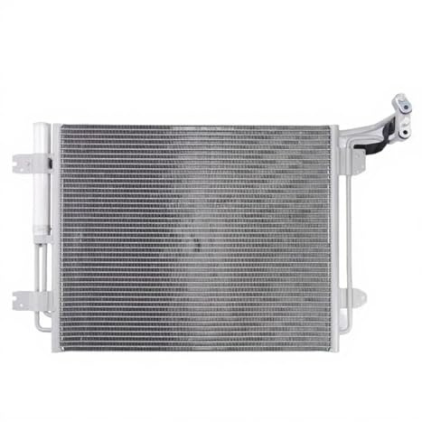 HCQAO Condensador de aire acondicionado compatible con VW TIGUAN 5N 1.4 2.0 CZDA CZDB CUVC CFFD CUVE CUWA 5N0820411F 5ND820411E Reparación de aire acondicionado